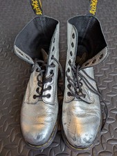 Doc Martens Silver Boot Pascal