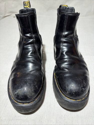 Doc martins black platform - black,